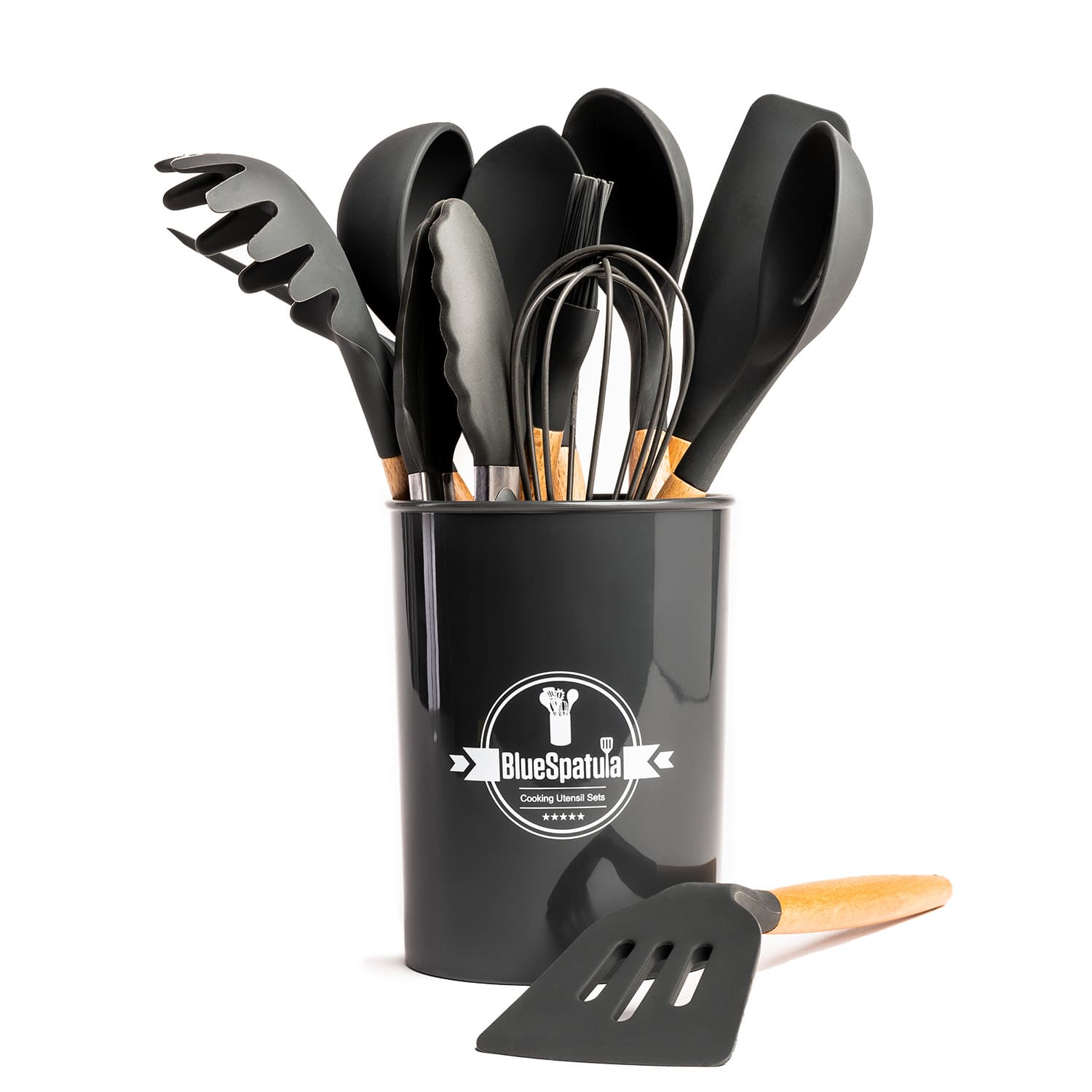 Kitchen Utensil Set 12 Pc - Non-Stick Utensils Set