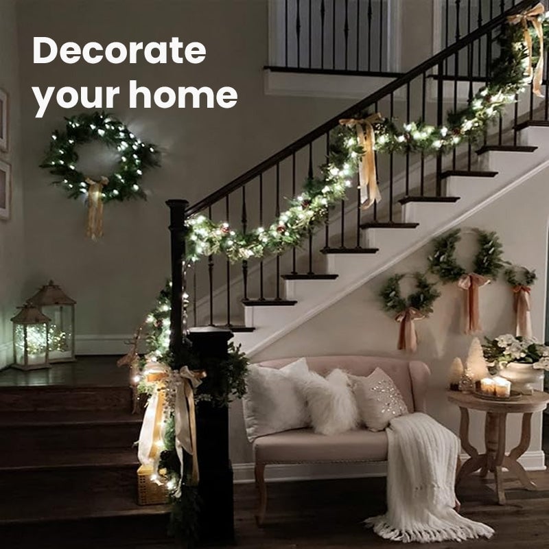 🔥LED Copper Wire Firecracker Light String