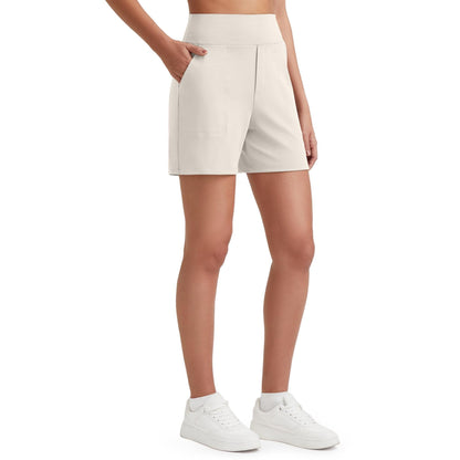 ⏳LAST DAY SALE 50% OFF✨Women's Everyday High-Waisted Athletic Shorts With Pockets