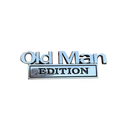🔥Old Man Edition Car Emblem