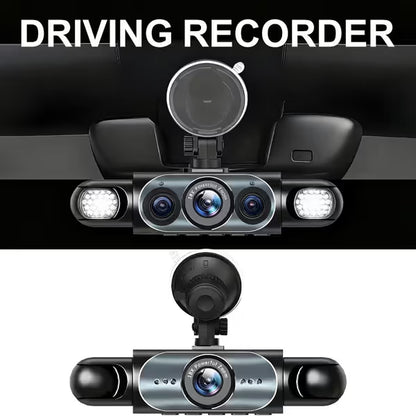 🚗4-Channel 1080P Dash Camera with Night Vision