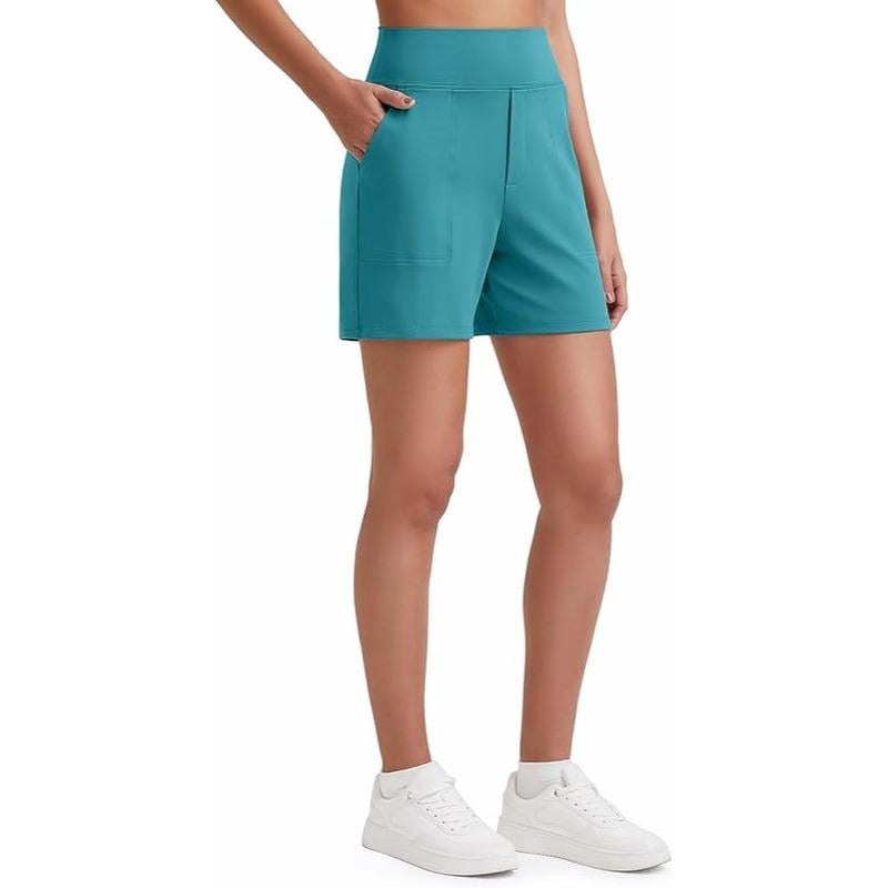 ⏳LAST DAY SALE 50% OFF✨Women's Everyday High-Waisted Athletic Shorts With Pockets