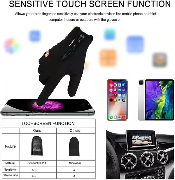 🏆Ultimate Waterproof & Windproof Thermal Non-Slip Gloves