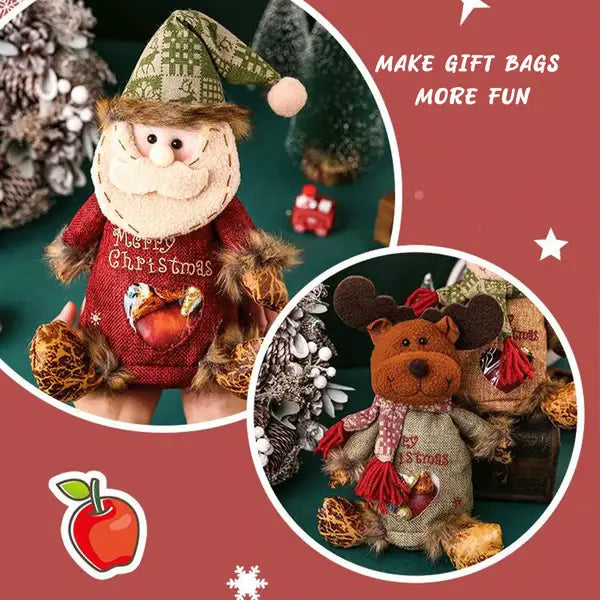 🎉Christmas Gift Bags Zipper Design