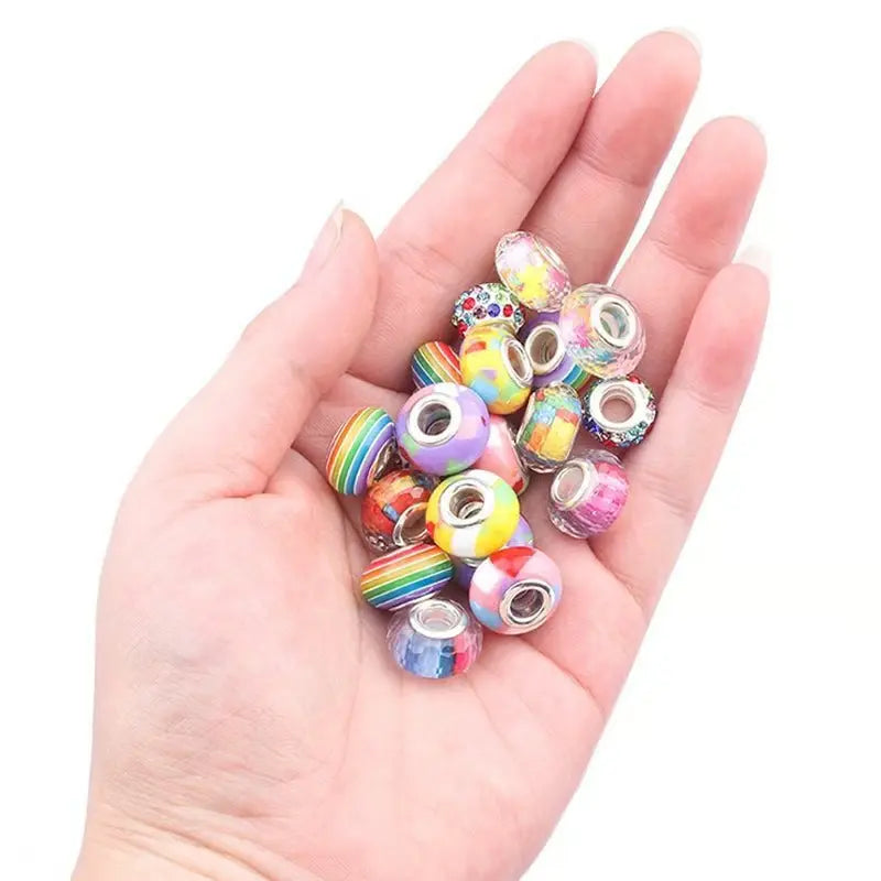 🎉Great gift -🎀Charm Bracelet Making Kit for Girls