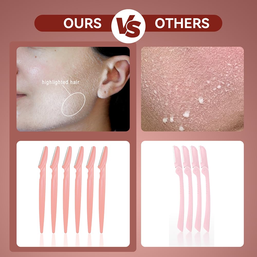Hair Identifier Spray for Face Shaving (6 Razors)