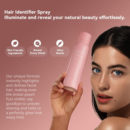 Hair Identifier Spray for Face Shaving (6 Razors)