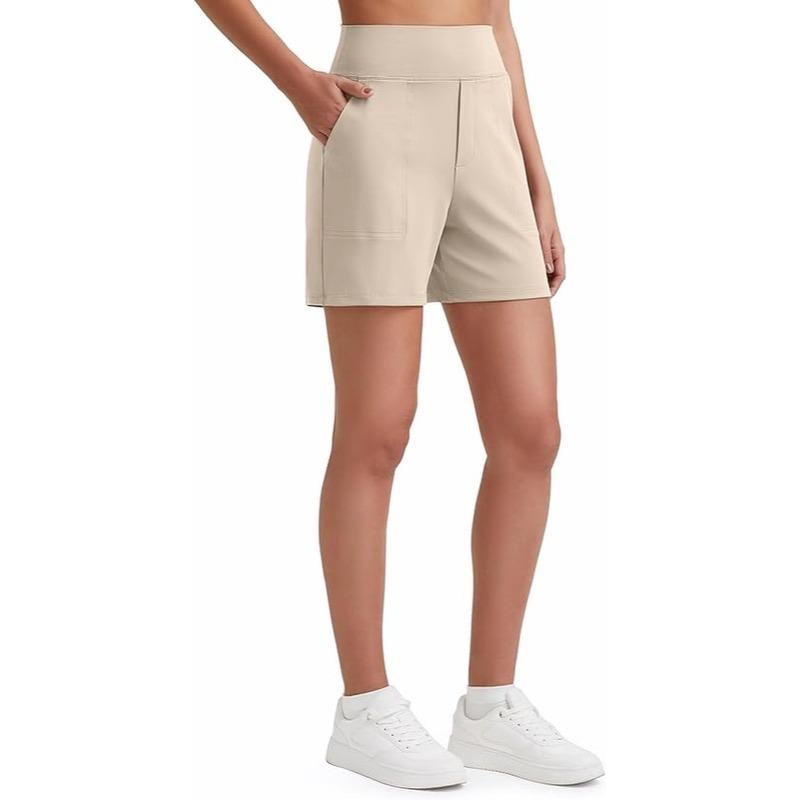 ⏳LAST DAY SALE 50% OFF✨Women's Everyday High-Waisted Athletic Shorts With Pockets