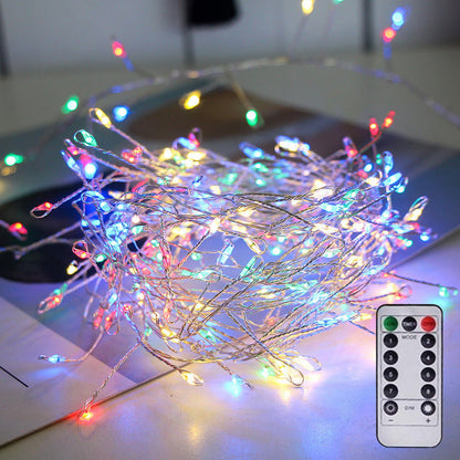 🔥LED Copper Wire Firecracker Light String