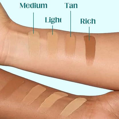 All-in-one Moisturizer, Concealer & Coverage 💧✨ Lightweight & waterproof