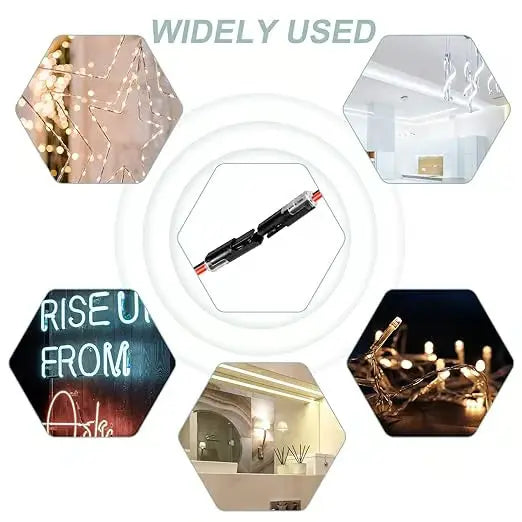 🔥🔥Double - Wire Plug-in Connector With Locking Buckle