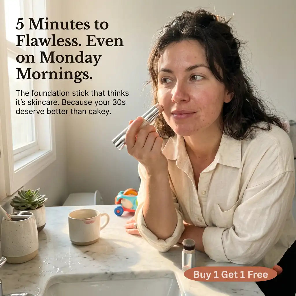 Cream Stick V White Korean Color-Changing Foundation Stick with Volufiline