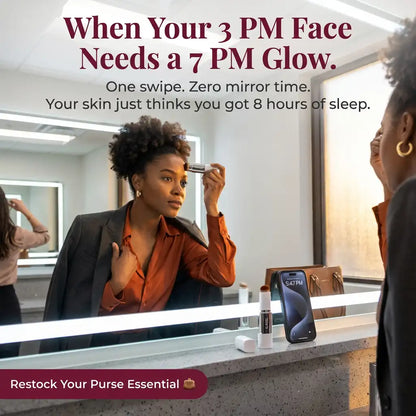 Cream Stick V White Korean Color-Changing Foundation Stick with Volufiline