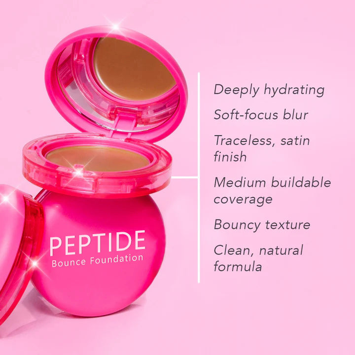 Peptide Bounce Foundation🔥Final 3 Hours: Free brush