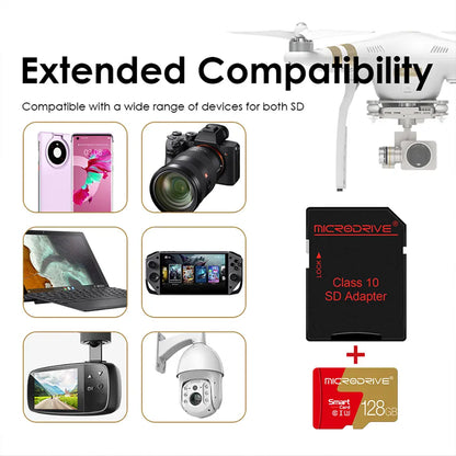 Mini SD Card Class 10 TF Flash Card 8GB-128G Memory Card