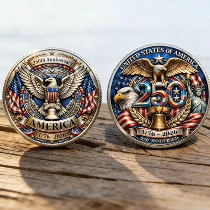U.S. Veteran – In God We Trust | 250 Years of Freedom Commemorative Coin