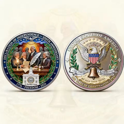 U.S. Veteran – In God We Trust | 250 Years of Freedom Commemorative Coin