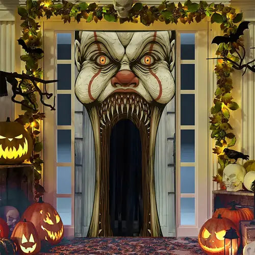 🌟2025 Christmas And Halloween Front Door Decoration