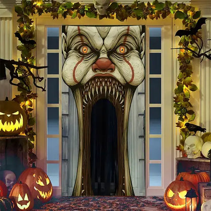 🌟2025 Christmas And Halloween Front Door Decoration