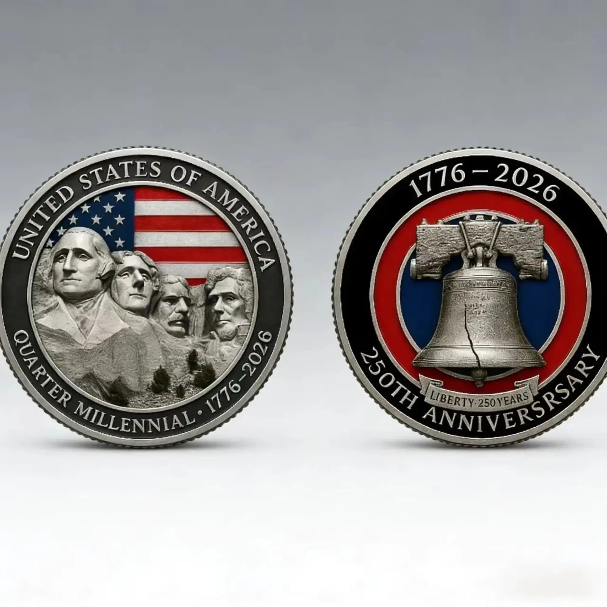 U.S. Veteran – In God We Trust | 250 Years of Freedom Commemorative Coin