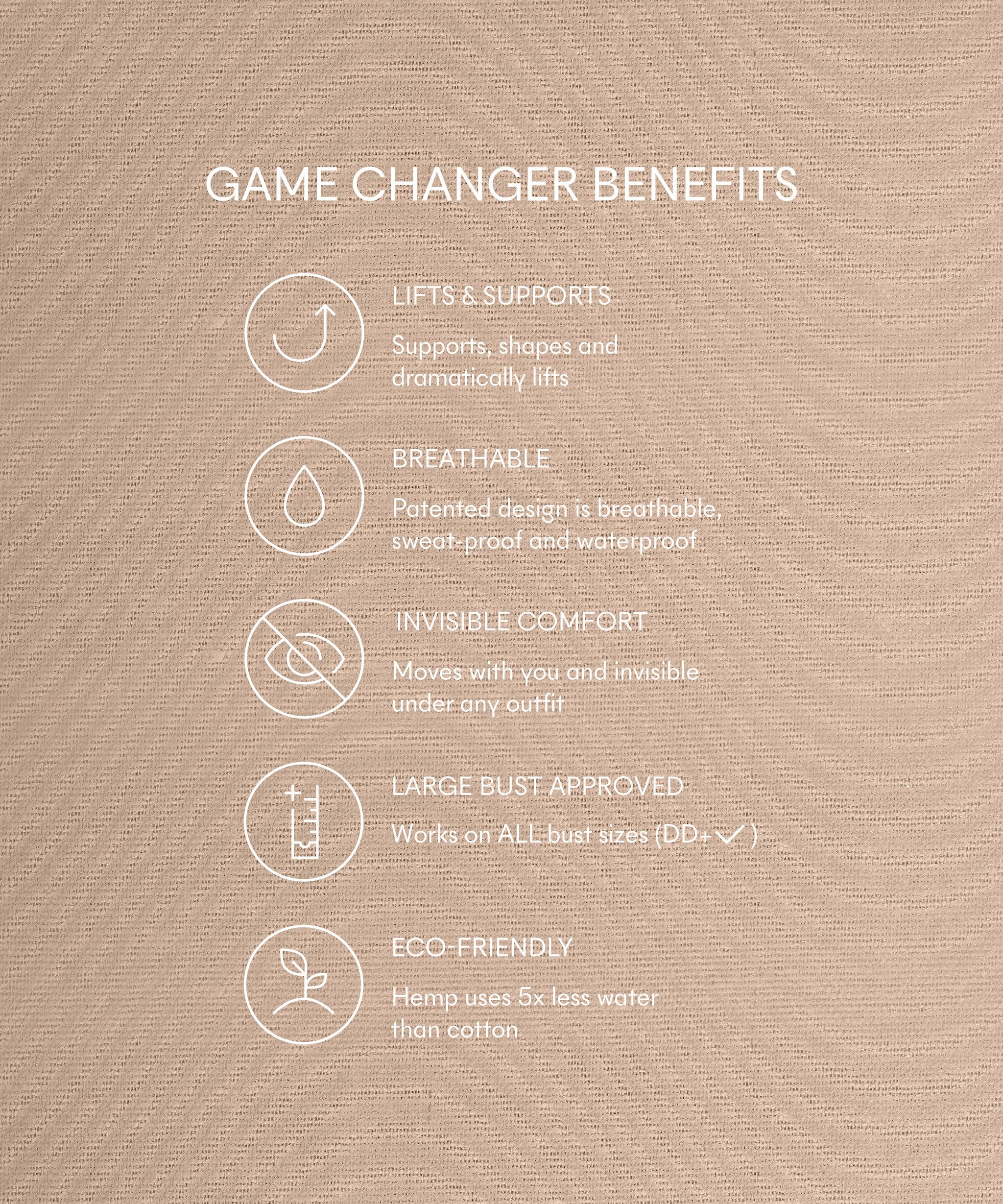 Game Changer Lift & Shape Bra