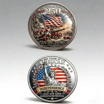 U.S. Veteran – In God We Trust | 250 Years of Freedom Commemorative Coin