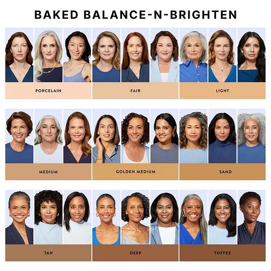 Tuscan Dreams Holiday Baked Starter Kit (4PC)-Full Face Makeup Palette, Foundation with Limited Edition Brushes
