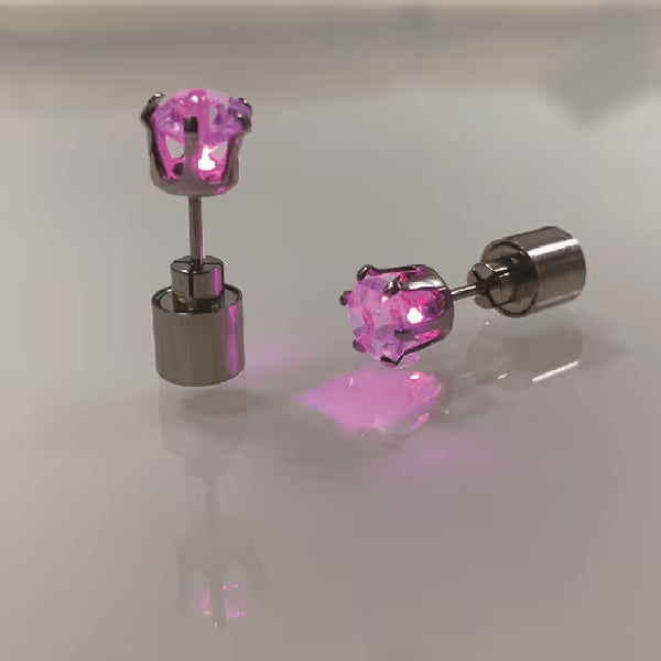 ✨LED Earrings, Light Up Stud Earrings (Pair)