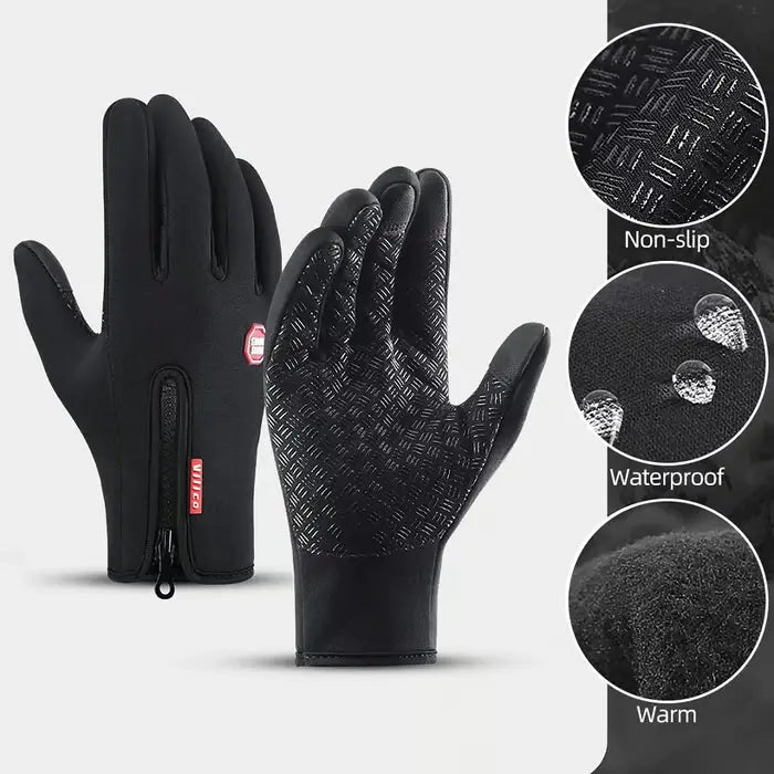 🏆Ultimate Waterproof & Windproof Thermal Non-Slip Gloves