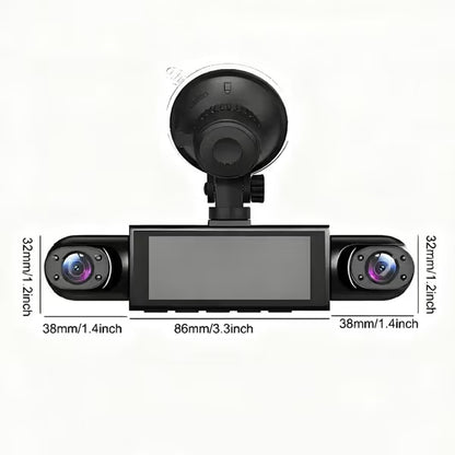 🚗4-Channel 1080P Dash Camera with Night Vision