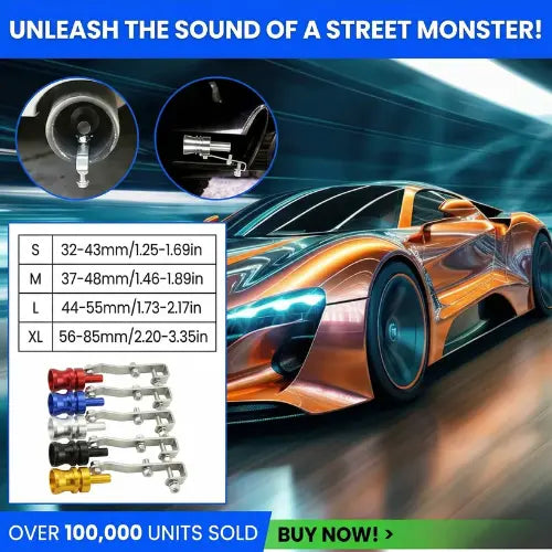 💕Exhaust Pipe Oversized Roar Maker（Cars and Motorcycles)