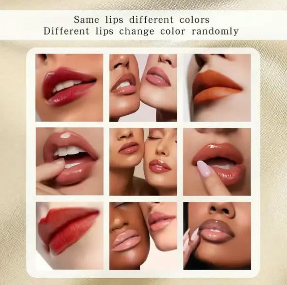 CrystalGlow Color-Changing Lipstick