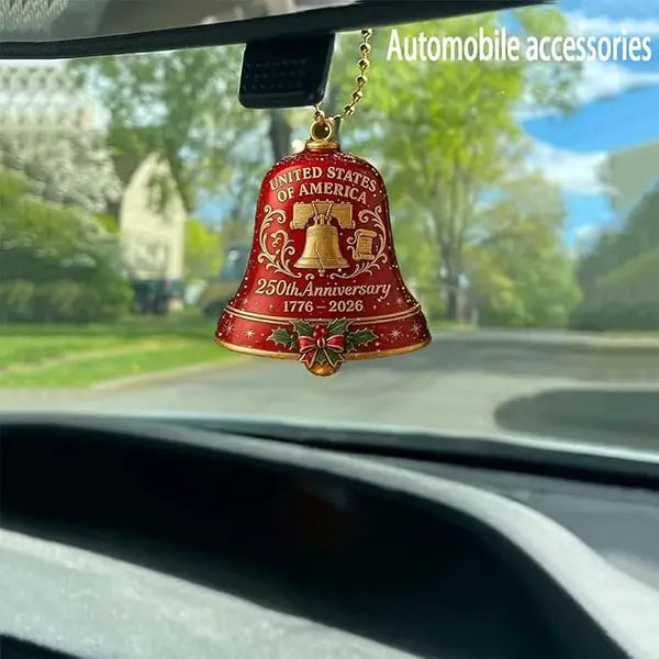 🔥United States 250th Anniversary Bell Ornament