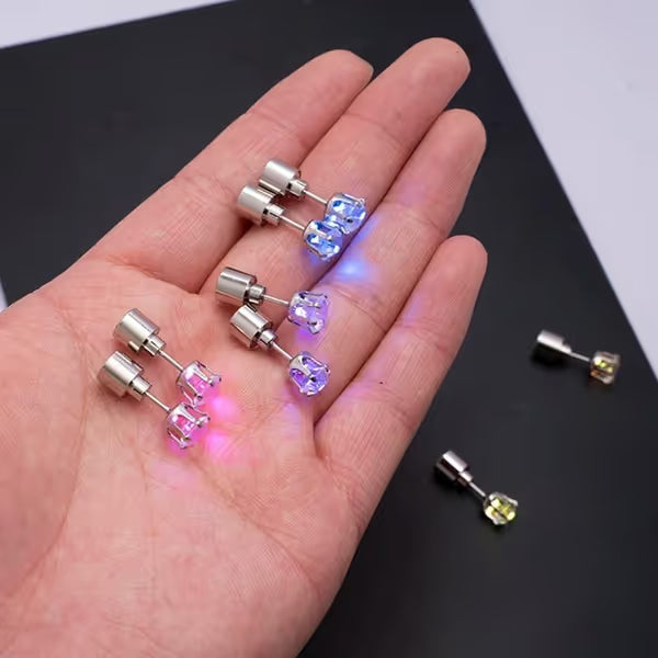 ✨LED Earrings, Light Up Stud Earrings (Pair)