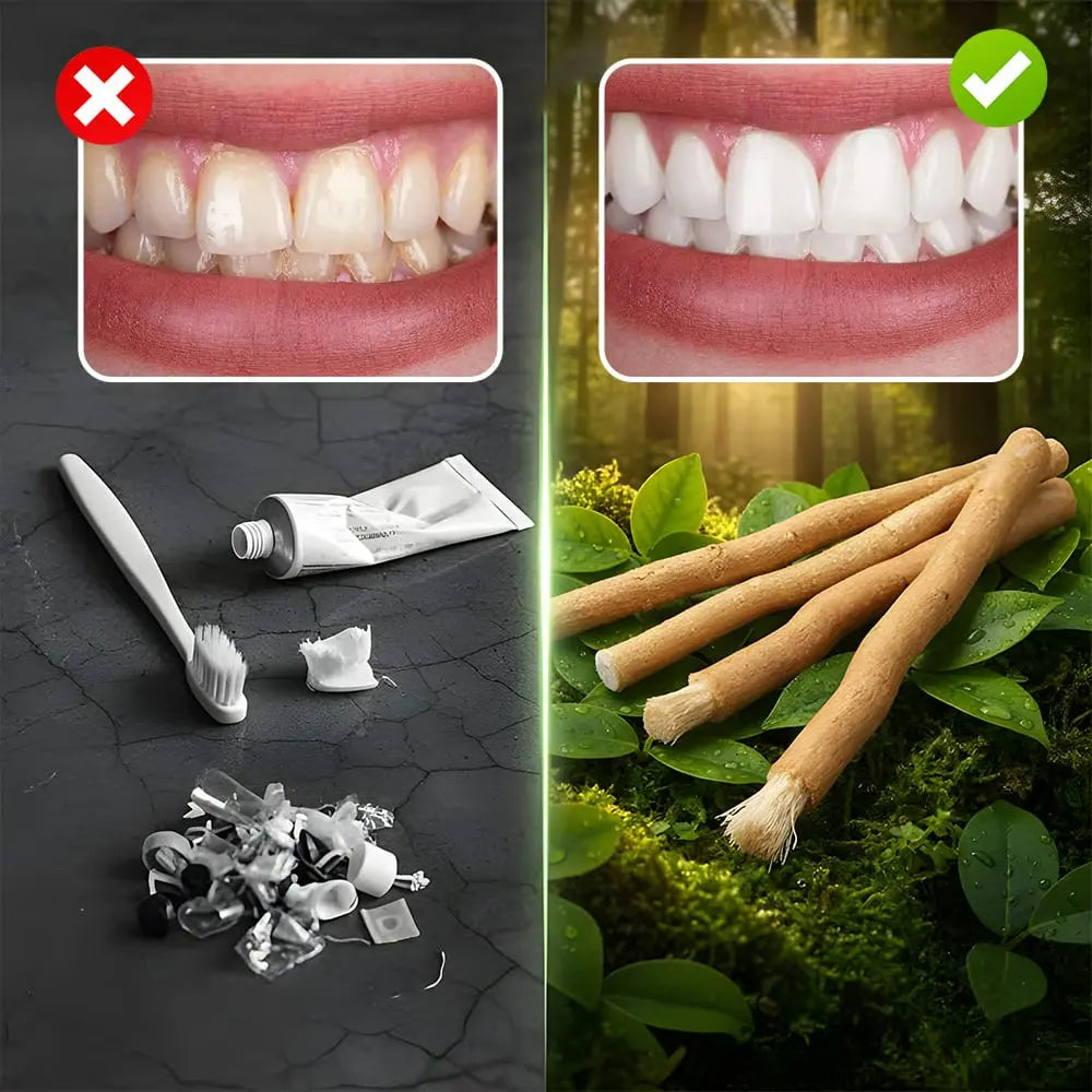 Natural Miswak Toothbrush Sticks