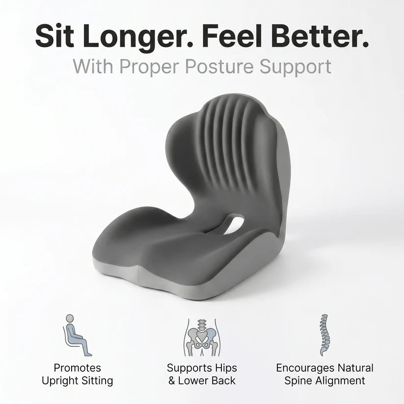Ergonomic Back Support Seat Cushion