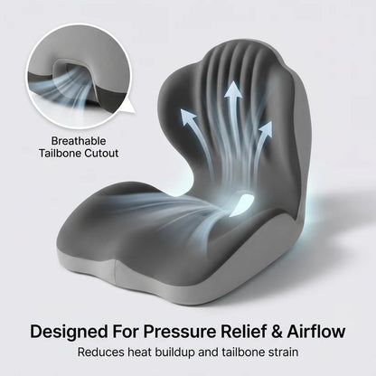 Ergonomic Back Support Seat Cushion