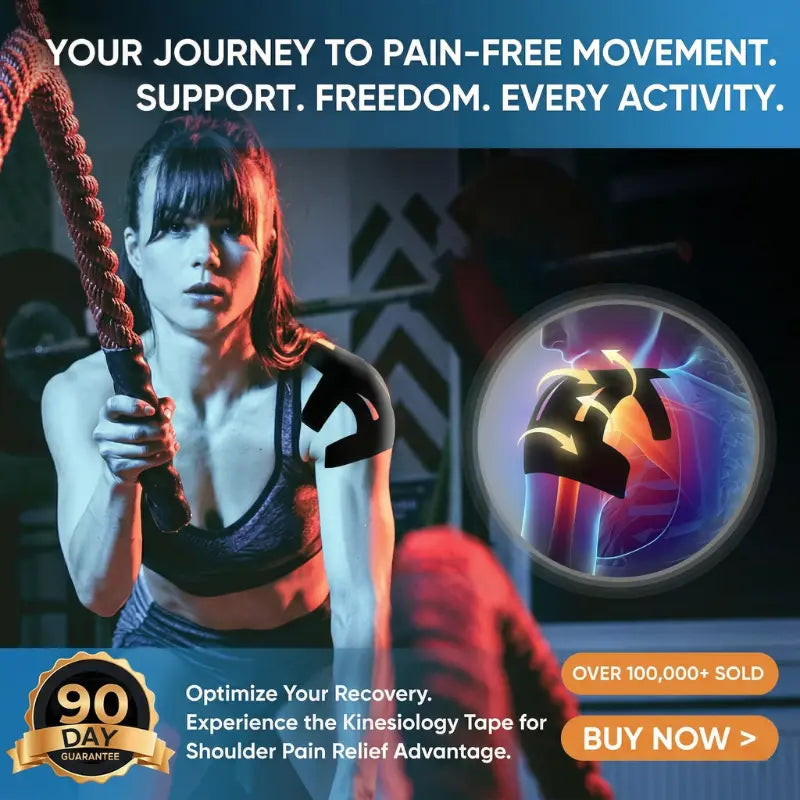 Kinesiology Tape for Shoulder Pain Relief